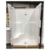One Piece Fiberglass Shower Enclosure