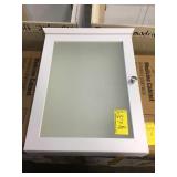 Medicine Cabinet w/ Frosted Glass Door