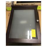 Medicine Cabinet w/ Frosted Glass Door