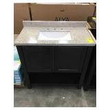 36" Kraftmaid Vanity w/ Sink Top