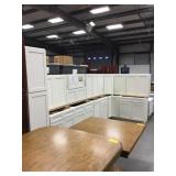 30" Arcadia White Linen Kitchen