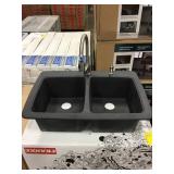 Black Graphite Composite Kitchen Sink
