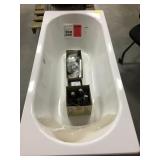 White bath tub