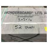 Wonderboard by the sheet x 52