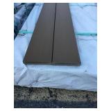 960 Linear Ft of Chestnut Composite Decking