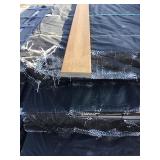 576 Linear Ft of Chestnut Composite Decking