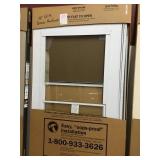 Emco 36" x 80" White Storm Door