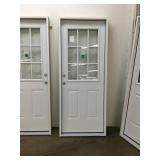 32" RH 9lite Steel Exterior Door