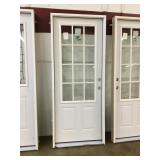 32" LH 12 lite Exterior door