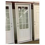 32" RH 12 lite Exterior Door