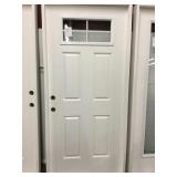 36" RH Smooth Fiberglass door