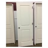 28in x 80in LH hollow core door  MDF