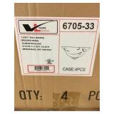 One Light Wall Sconce x4