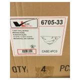 One Light Wall Sconce x4