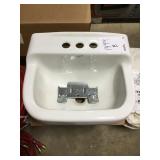 16in x 13in Wall Hung Sink