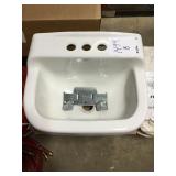 16in x 13in Wall Hung Sink