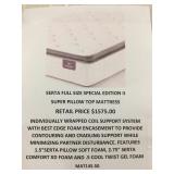 Serta Full Size Pillow Top Mattress