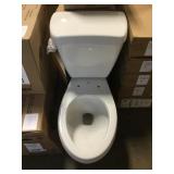 Gerber White Two Piece Elongated Toilet