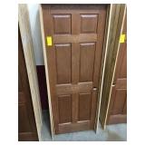 30" LH Interior Prefinished Oak Door