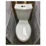 American Standard White Elongated Toilet