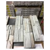 6x24 Silver mine stone Ledgestone flats x 16 bx