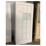 36 x 80 15 lite pre-primed interior door slabs x2