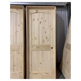 30' LH Interior Arch Top Pine Door