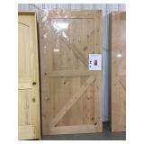 42' Knotty Alder Barn Door Slab