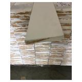 4.25' x 16' Primed Pine Craftsman Case x576