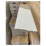 2 1/4in x 7ft primed MDF case x1120 LF