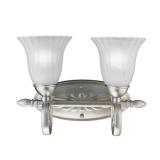 Kichler 5927NI Two Bulb Vanity Light Nickel x2
