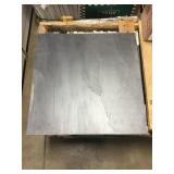 24in x 24in Black GAGD Slate Tile x240