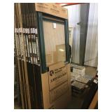 Andersen 36' x 80' Forest Green Storm Door