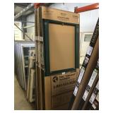 Andersen 32' x 80' Forest Green Storm Door