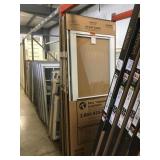 Andersen 32' x 80' White Storm Door