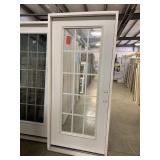 36in x 80in LH Steel Ext Door