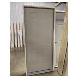 36in x 80in LH Steel Ext Door