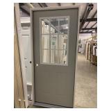 36in x 80in RH Steel Ext Door