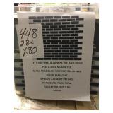 Peel & Stick Mosaic Tile x 80