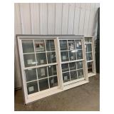 Andersen Vinyl Double Hung Window x2