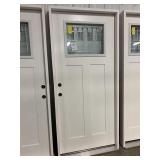 36' RH Zinc Leaded Craftsman Ext Door