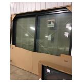 Andersen black gliding door 8068
