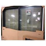 Andersen black gliding door 8068