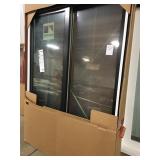 Andersen black gliding door 5068