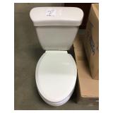 Enviro flush 2 piece elongated toilet