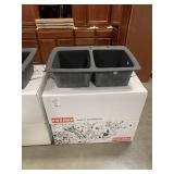 9' Franke Double Bowl Composite Sink. DISPLAY
