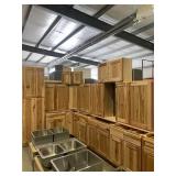 15pc Hickory Shaker Silvercreek Kitchen