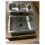 26in undermount single bowl sink
