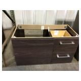 36' Wall Mount Vanity NO TOP