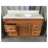 48' Single Bowl Vanity w/ Top